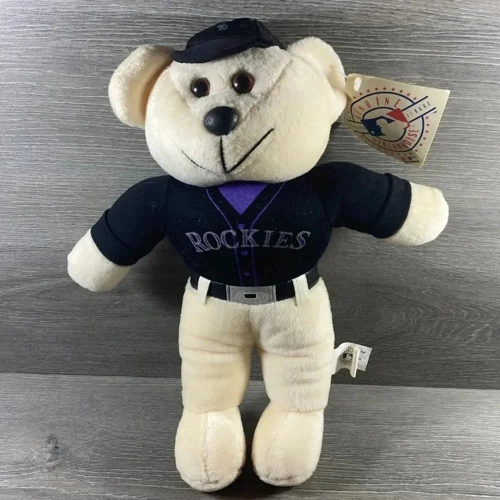 Nanco Colorado Rockies Teddy Bear 12" MLB Plush Stuffed Animal NWT